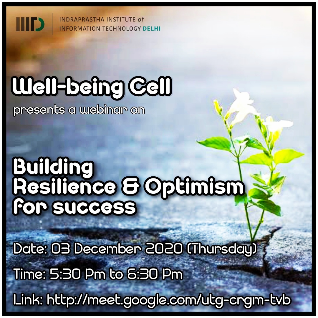 Building Resilience & Optimism for Success